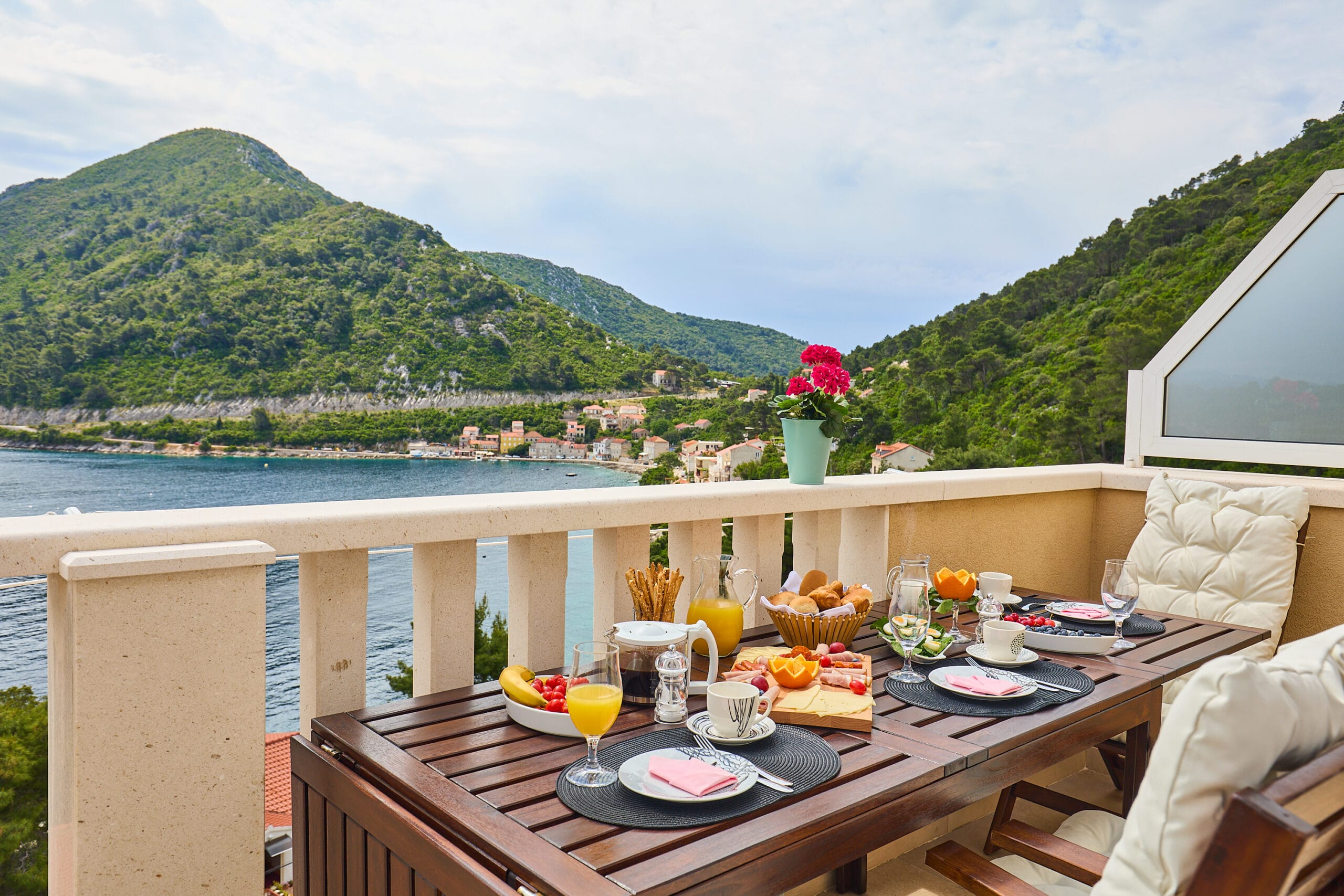Apartman More Mljet balkon